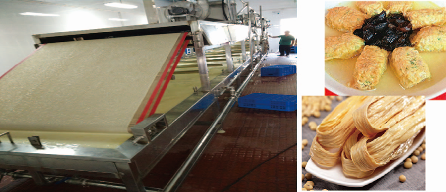 豆腐衣自動(dòng)提取烘干一體機(jī)